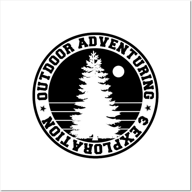 Outdoor Adventuring Logo Wall Art by TaliDe